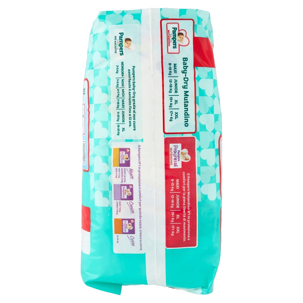 Pampers Baby-dry Mutandino XL 15 + 15 pz
